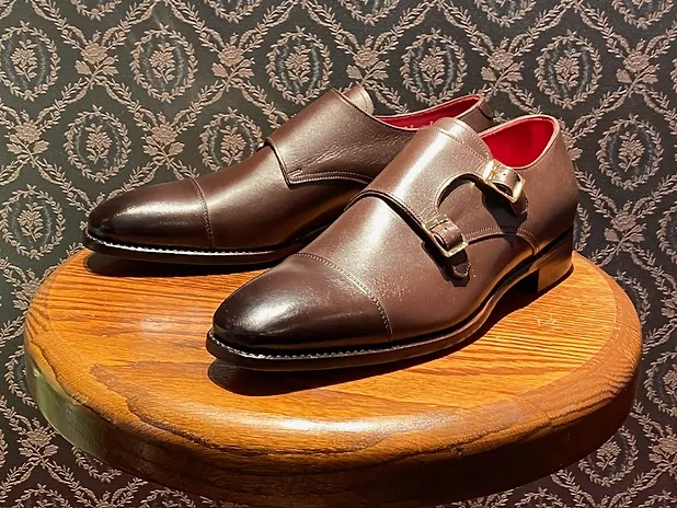 Double monk（ダブルモンク） Brown Calf／Goodyear welt process