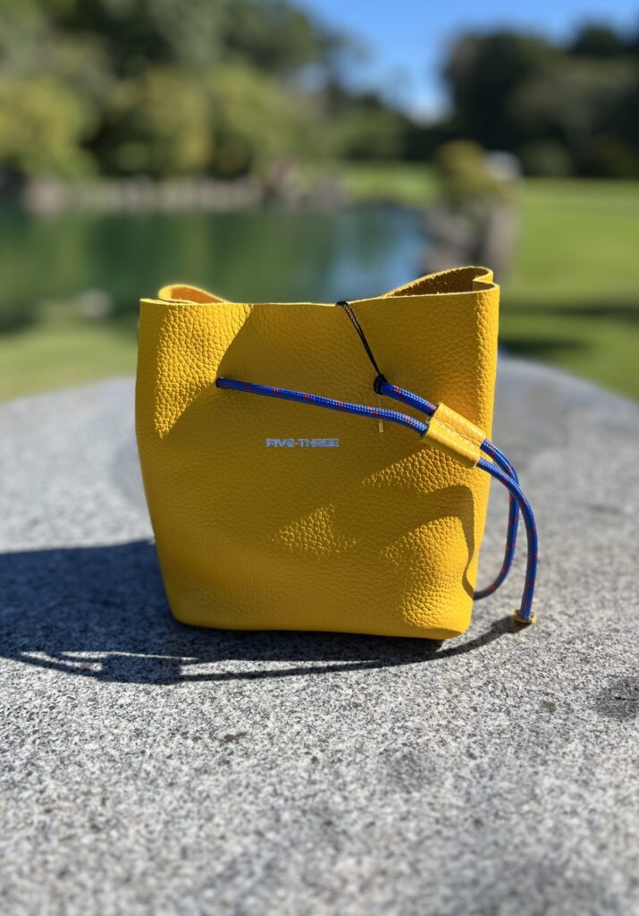 Drawstring Bag Yellow