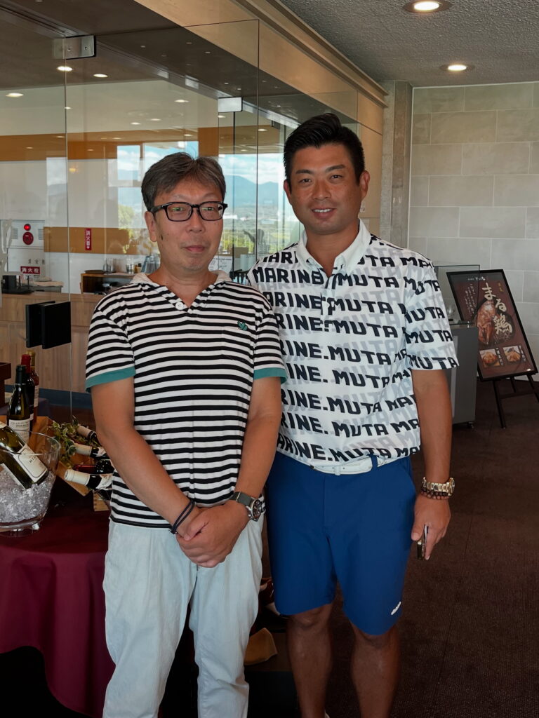 池田勇太選手と写真を撮らせていただきました！