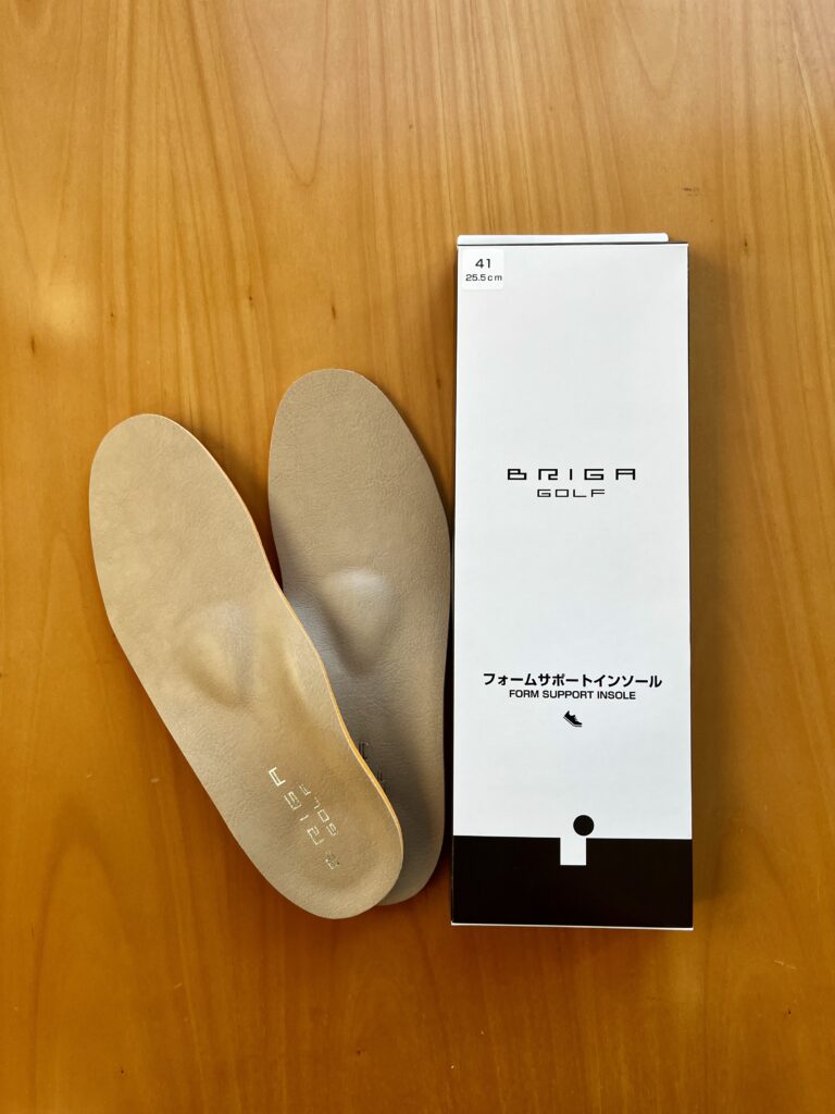 ゴルファーのために作られたドイツ製のインソールです。