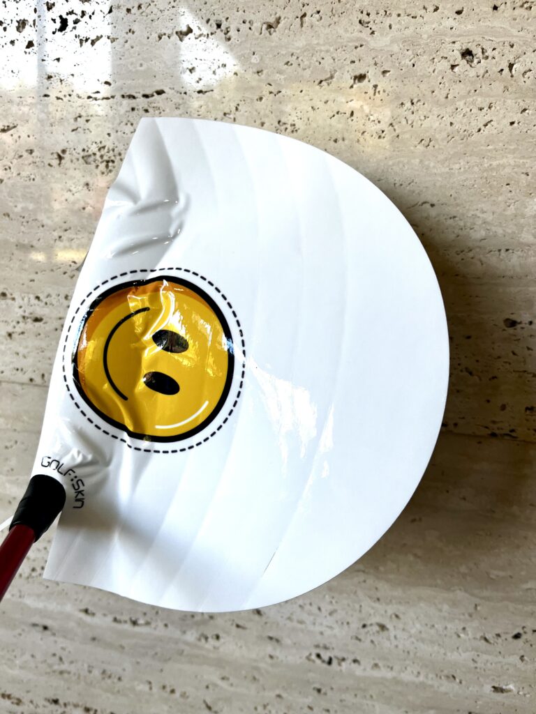 人気のニコちゃんゴルフスキンです。