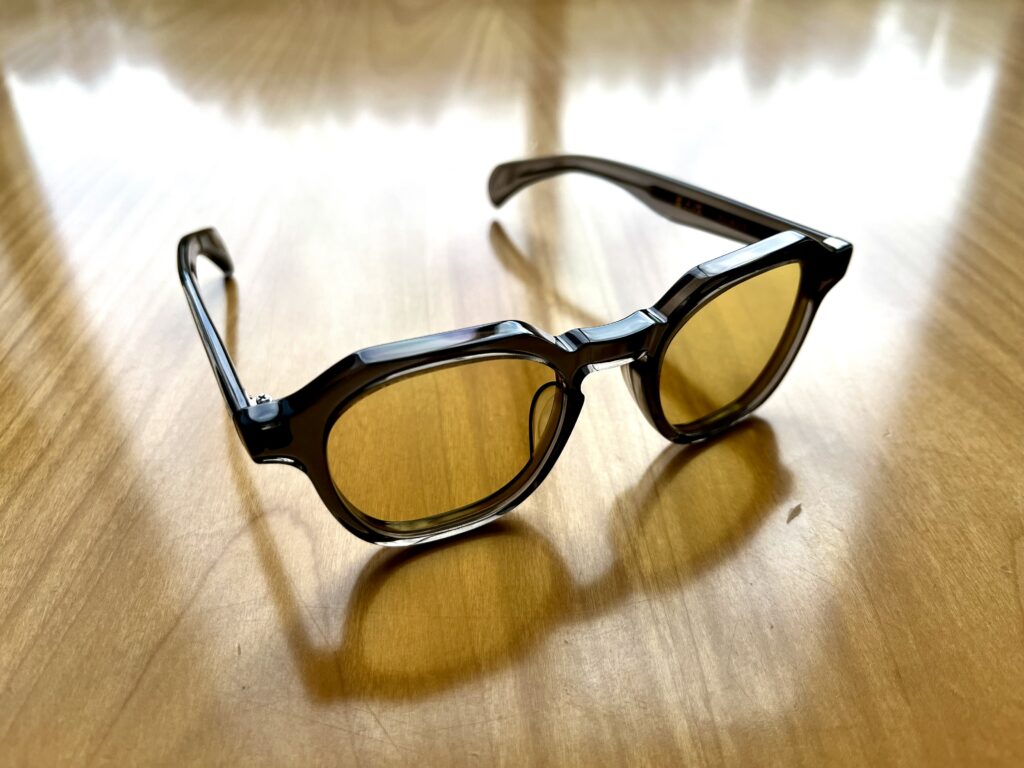 鯖江職人　甚六作　ゴルフカスタムサングラスです。