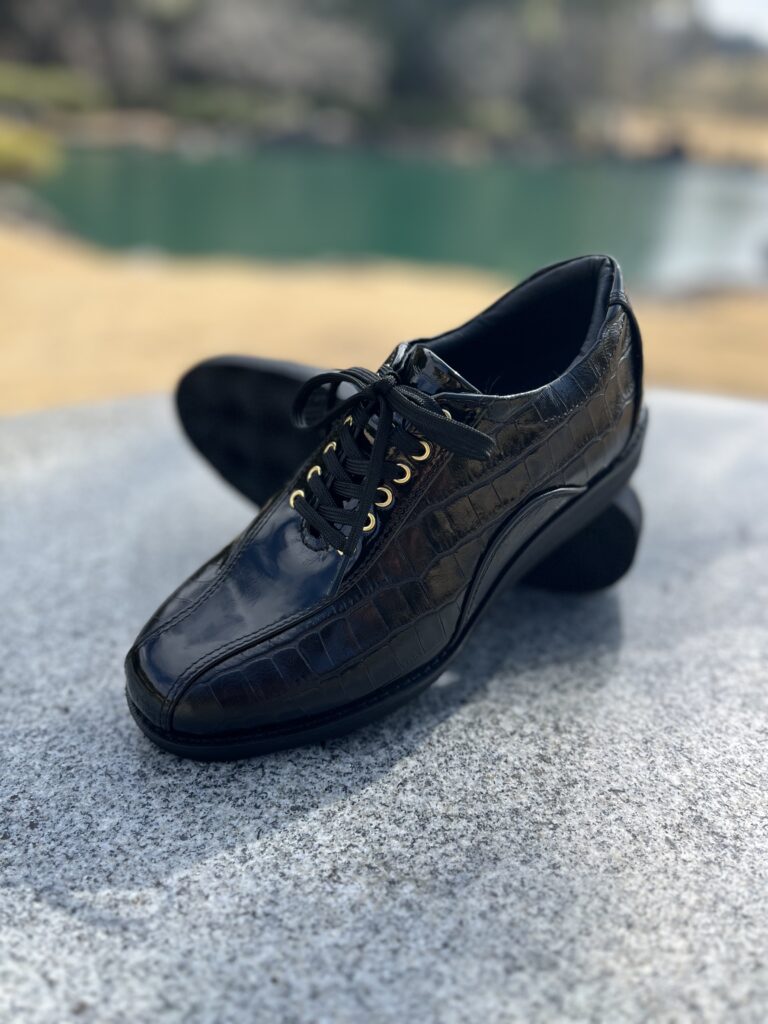 53ゴルフシューズ FT300 オールブラックです。